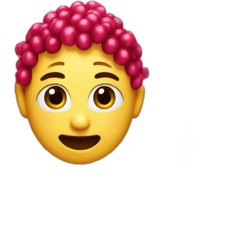 Raspberry emoji