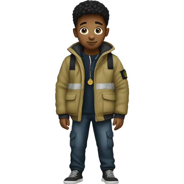 Boy with Stone Island  emoji