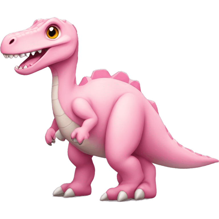 light pink dinosaur  emoji