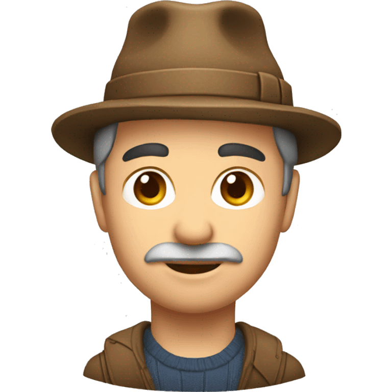 john karony with wool hat emoji