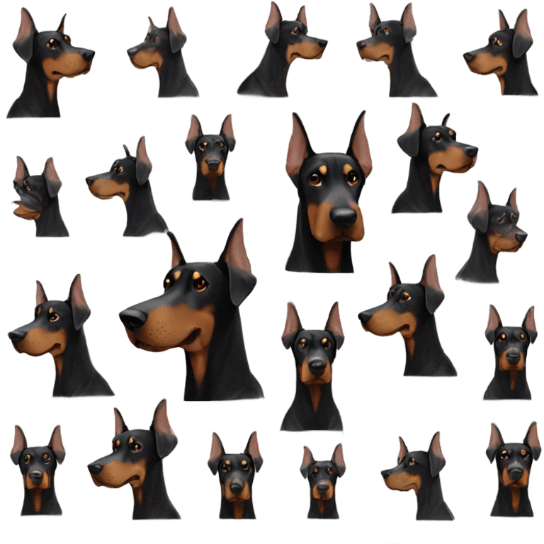 Doberman emoji