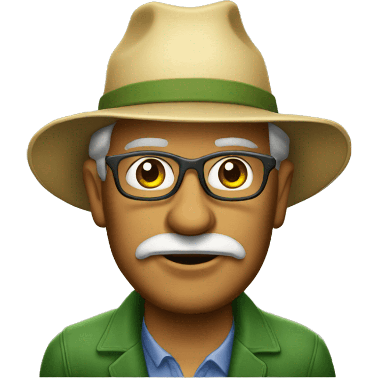 oldschool cannabis farmer emoji