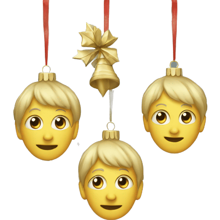 christmas ornaments emoji