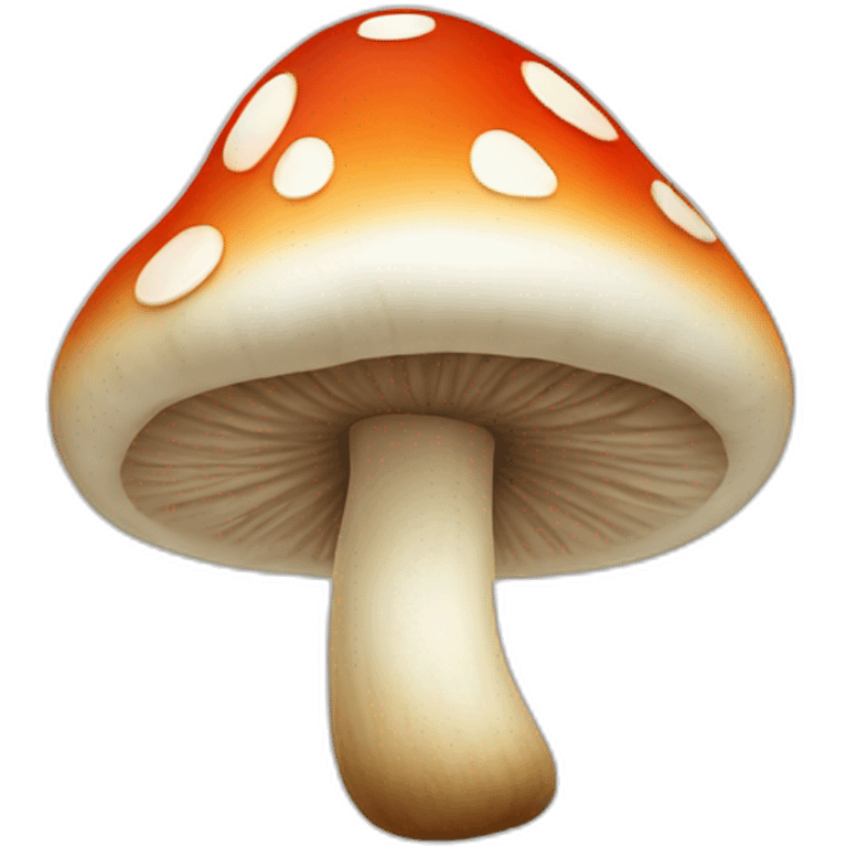 smiling mushroom emoji