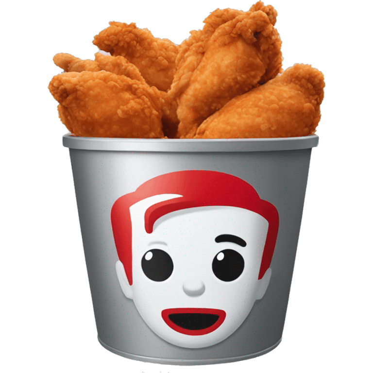 KFC chicken bucket  emoji