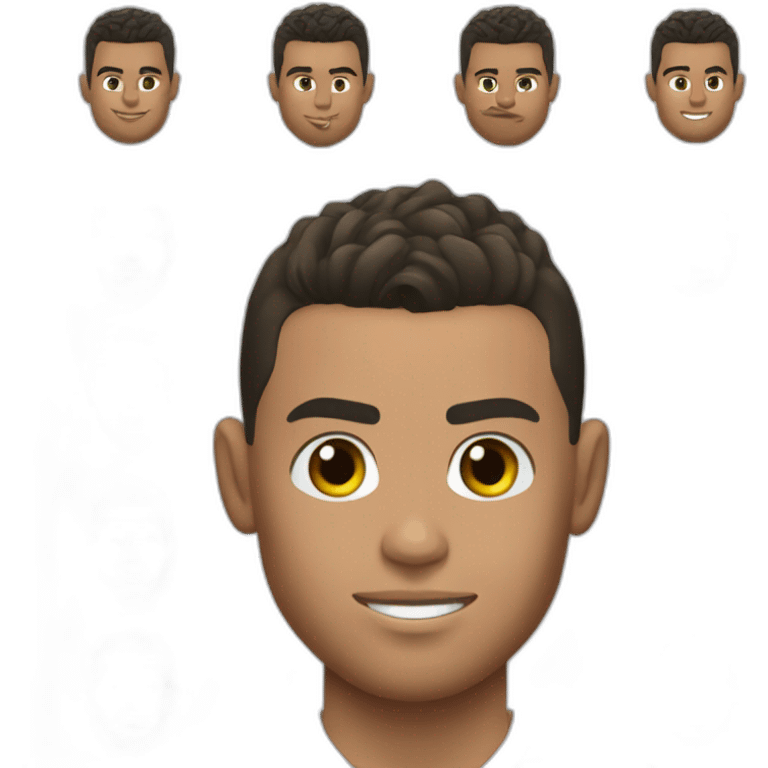 Ronaldo sur messsi emoji