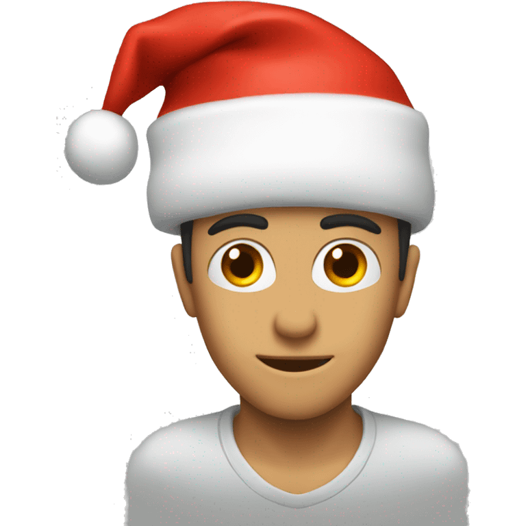 Santa hat . Solid  emoji