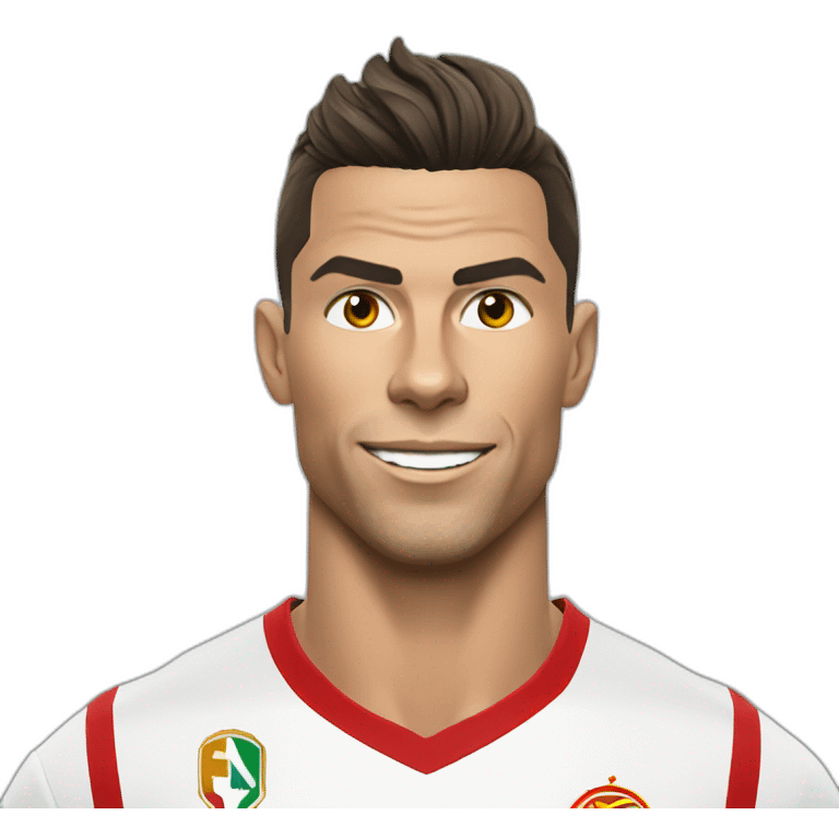 Cristiano Ronaldo goat emoji