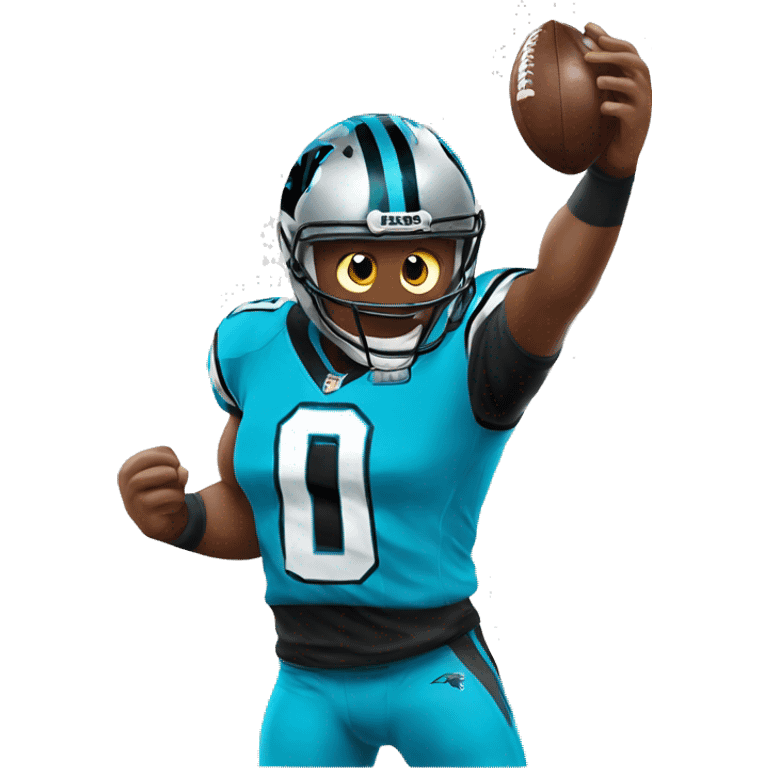 carolina panthers jersey emoji