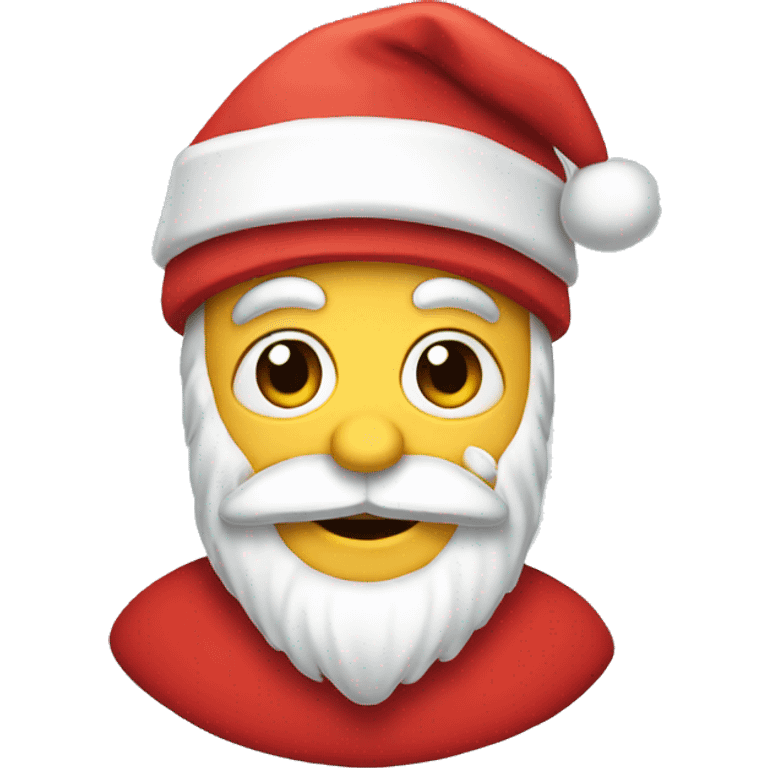 Cartoon Santa hat  emoji