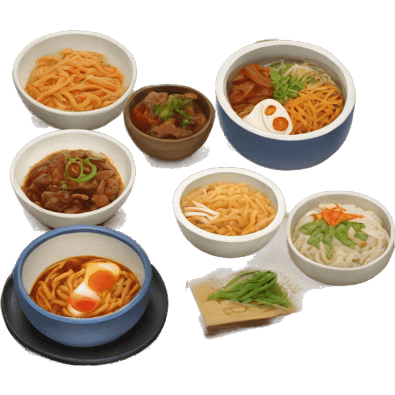 Korean food  emoji