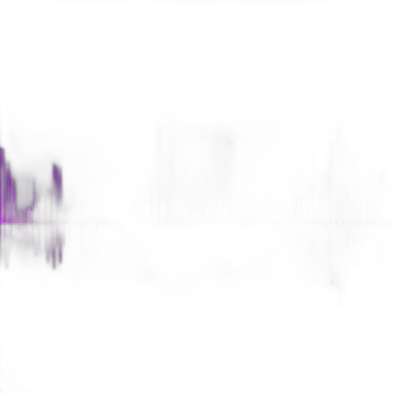 purple audio waveform emoji