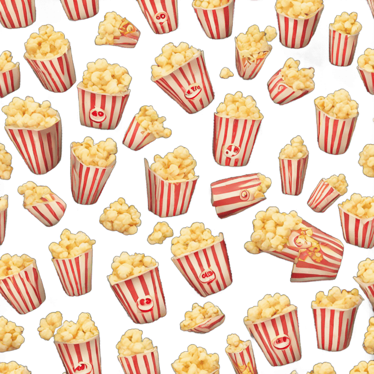 Popcorn movie cinema emoji