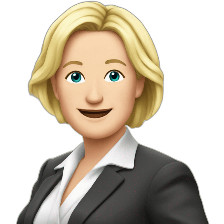 Marin le pen emoji