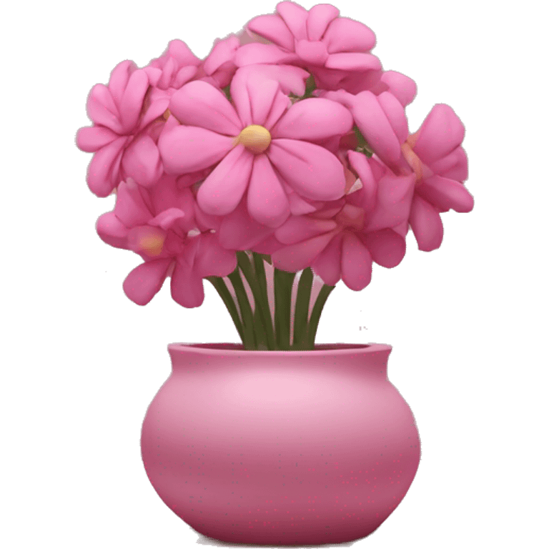 pink flower still life art emoji