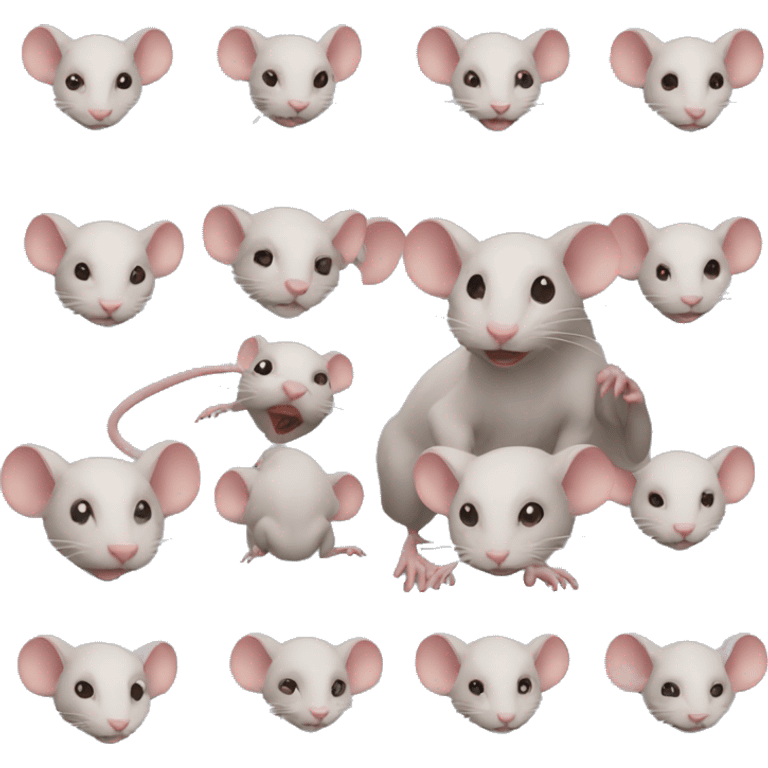 rat aesthetic emoji