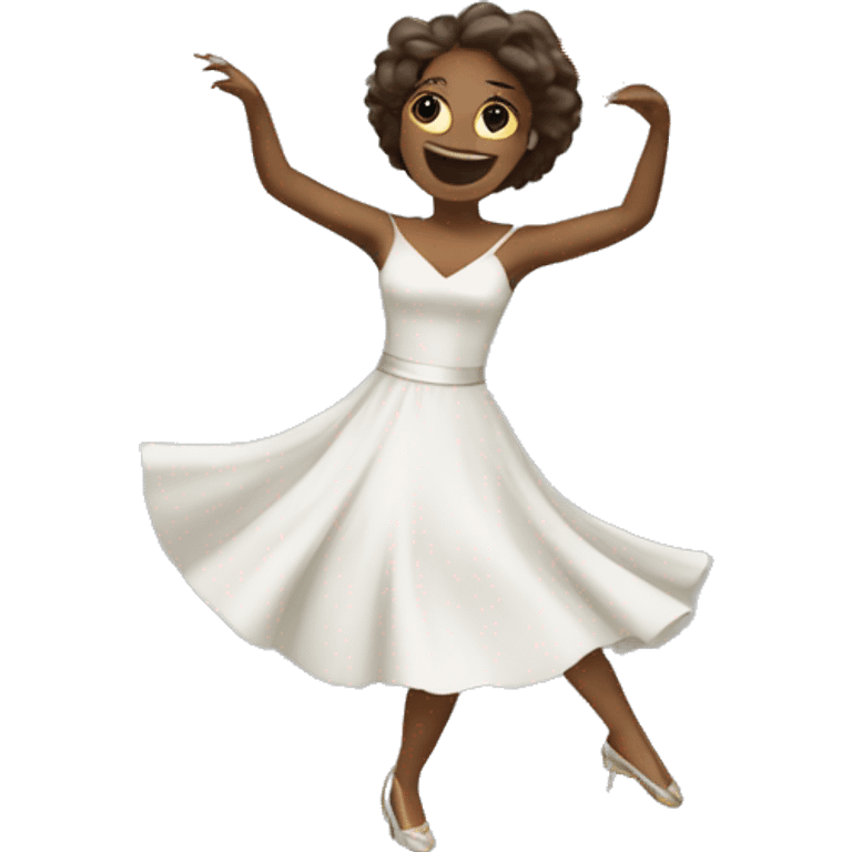 Girl dancing wedding  emoji