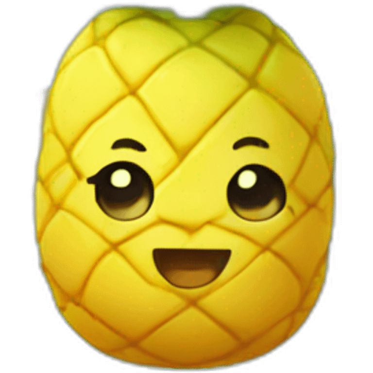 cute pinapple charcter emoji