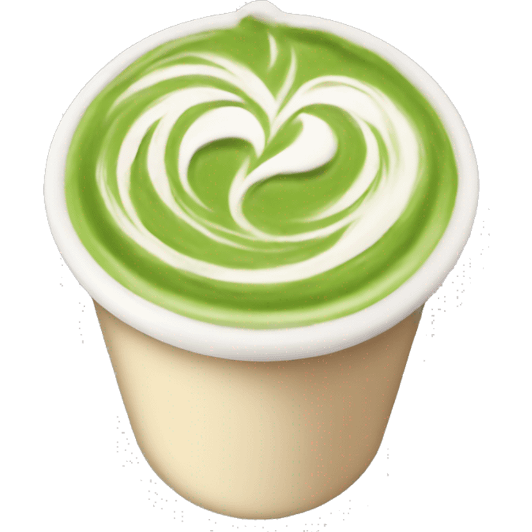 matcha latte aesthetic  emoji