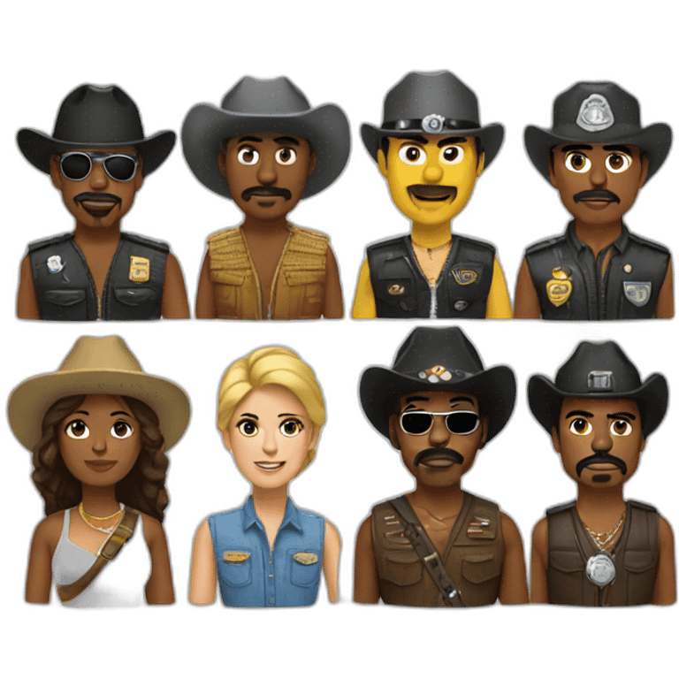 village people emoji