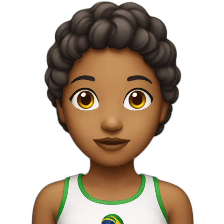 Brazilian girl emoji