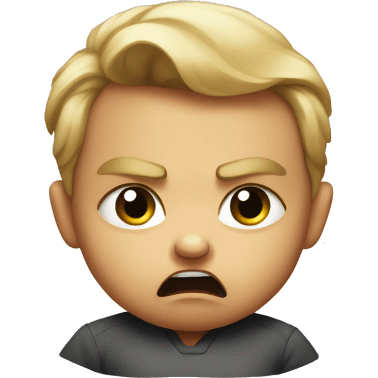 baby angry emoji