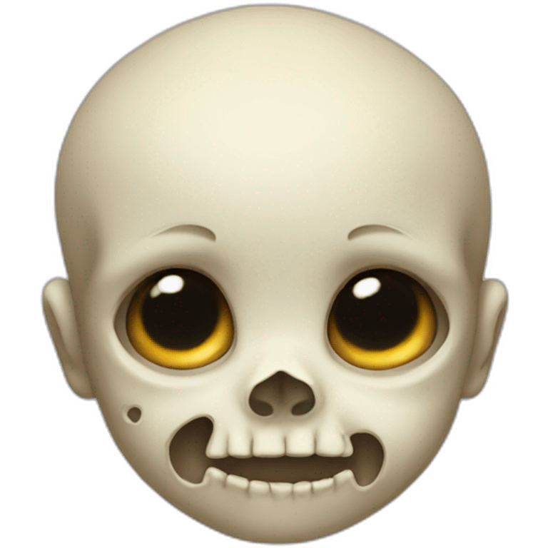 Skull baby emoji