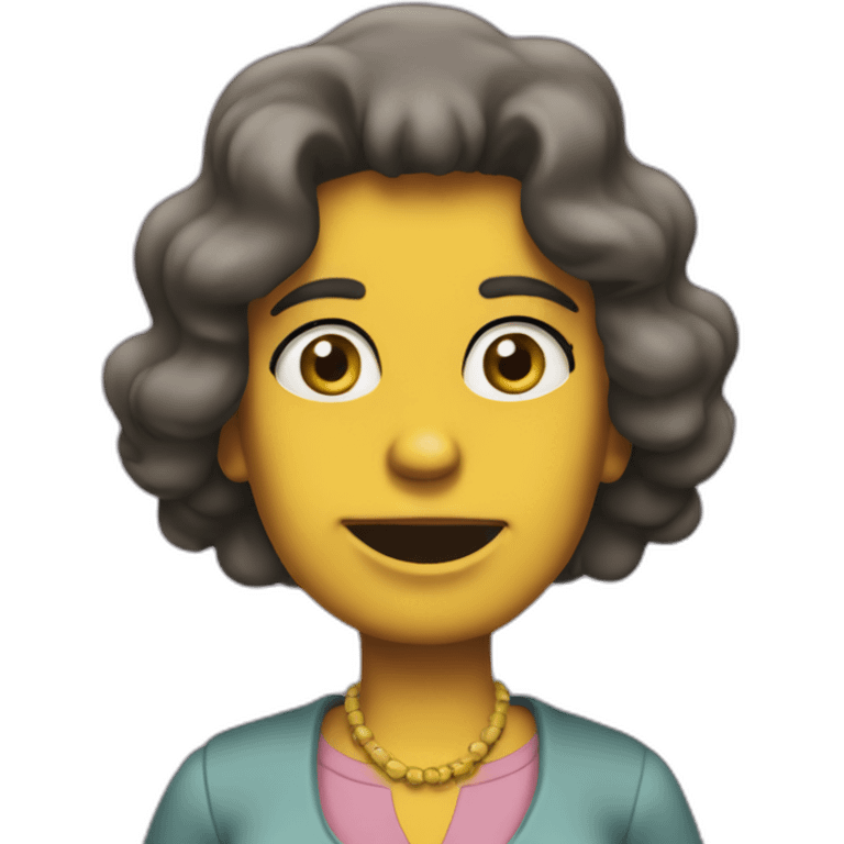 patty Bouvier Simpsons emoji