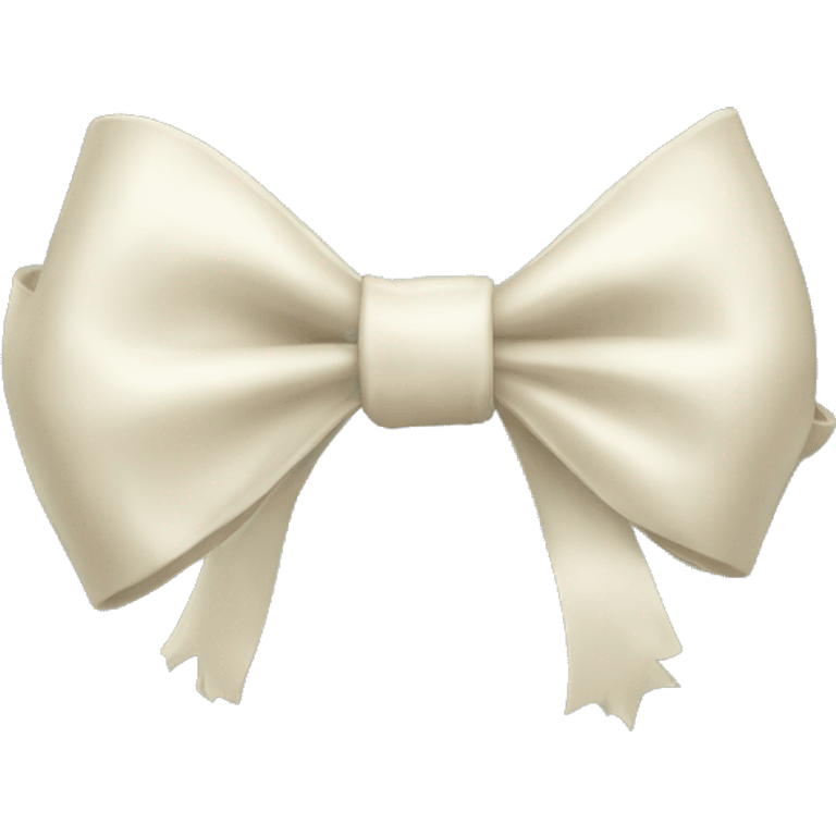 Ivory bow emoji