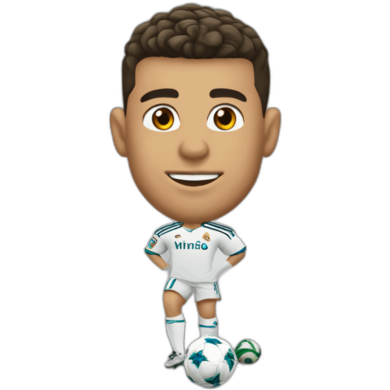 ronaldo—witn—real—madrid—jersey emoji