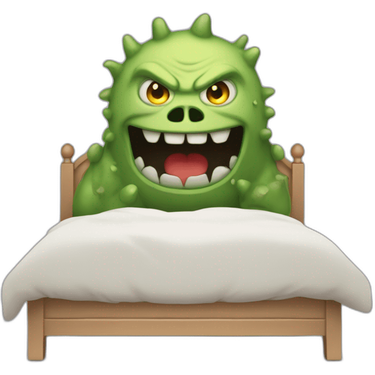 Le monstre sous mon lit emoji