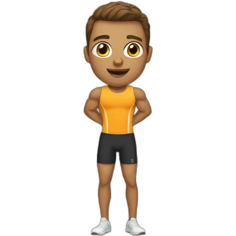 Gym coach emoji