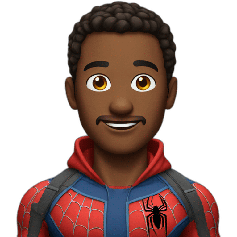 casual spiderman emoji