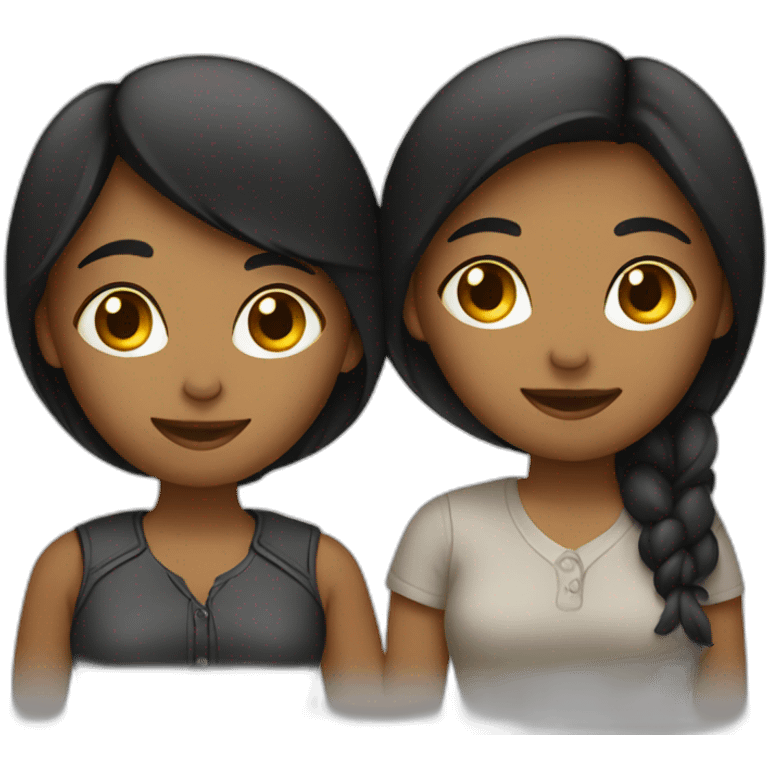 Lesbienne couple emoji