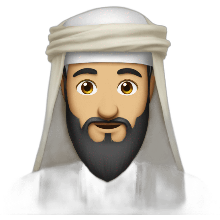 mufti menk with long beard emoji