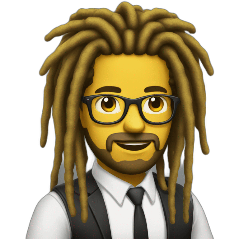 mustard-business-punk-dreadlocks emoji