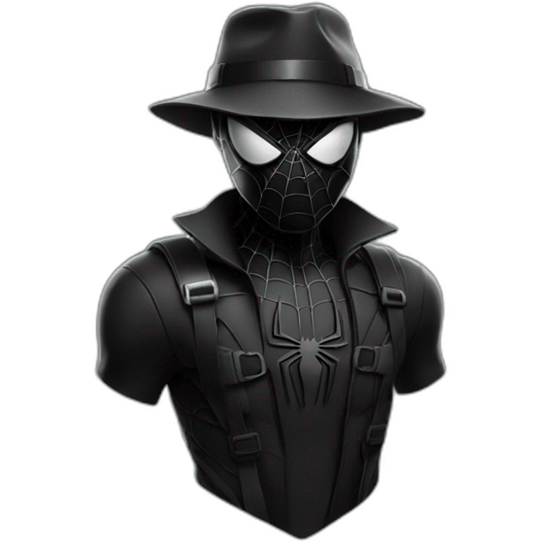 spiderman noir emoji