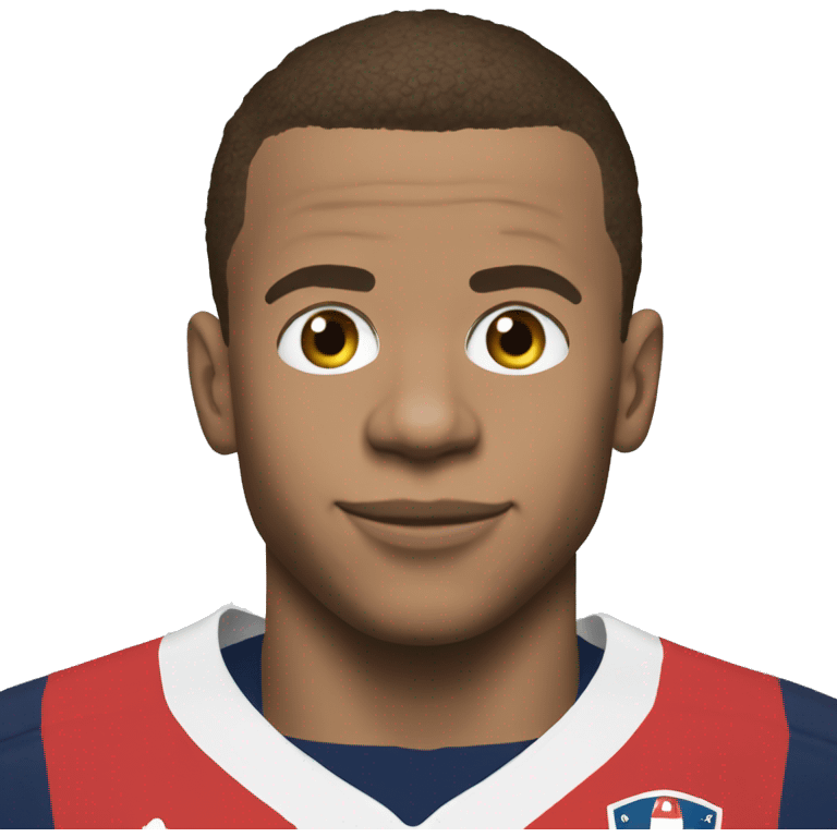 Macron embrasse mbappe emoji