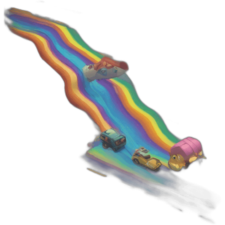 rainbow road emoji