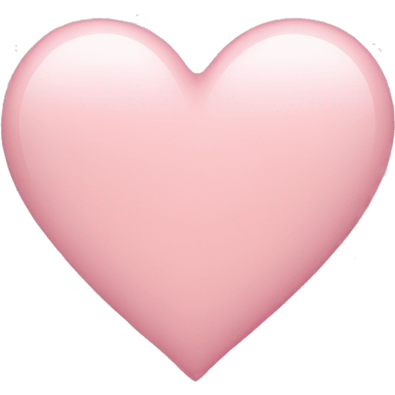 light pink heart emoji