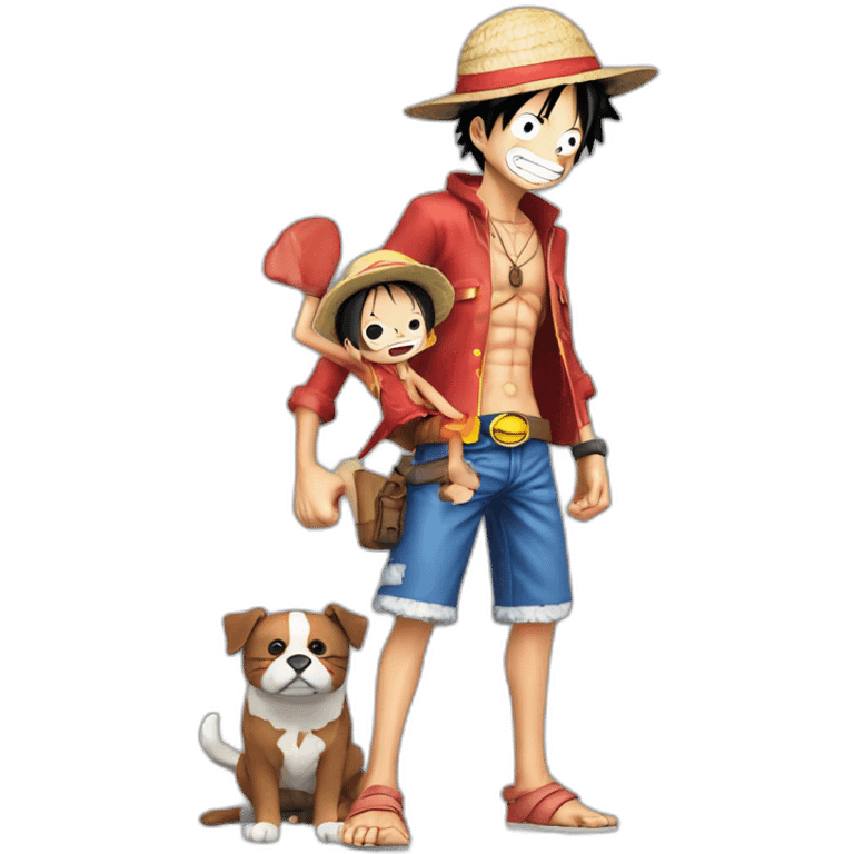 Luffy et chopper emoji