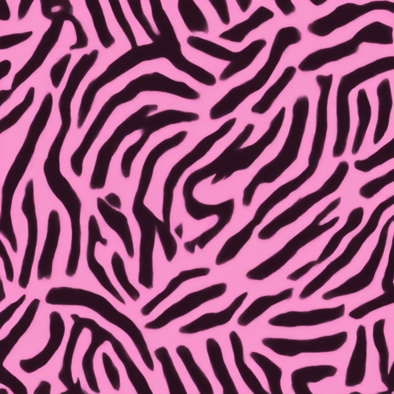 pink zebra print  emoji