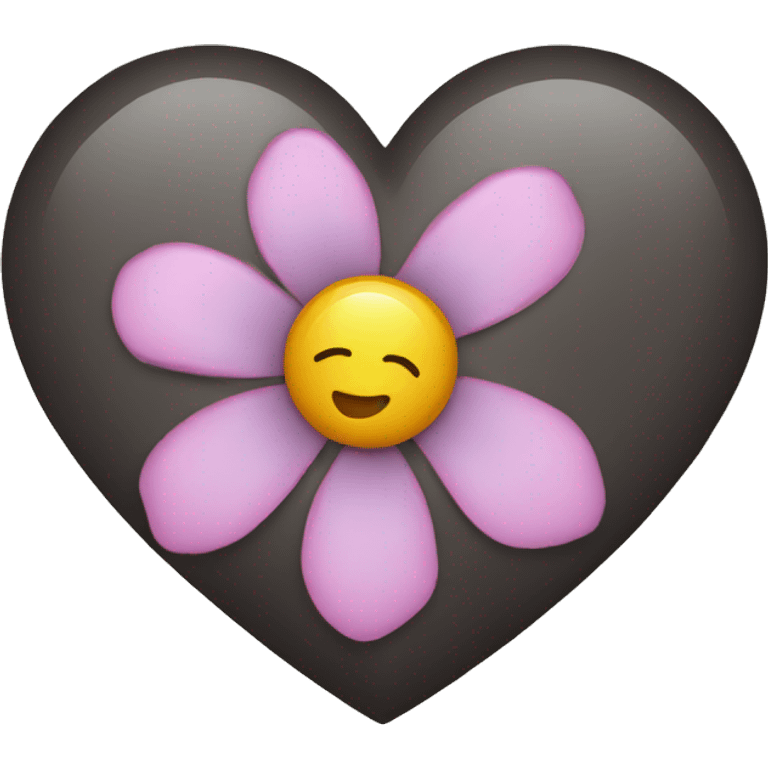 Heart with a flower emoji