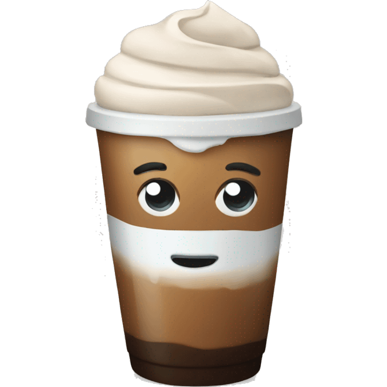 Cold coffee emoji emoji