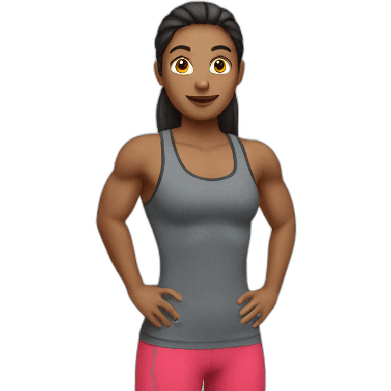 personal trainer emoji