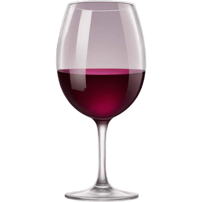 Wine glass emoji