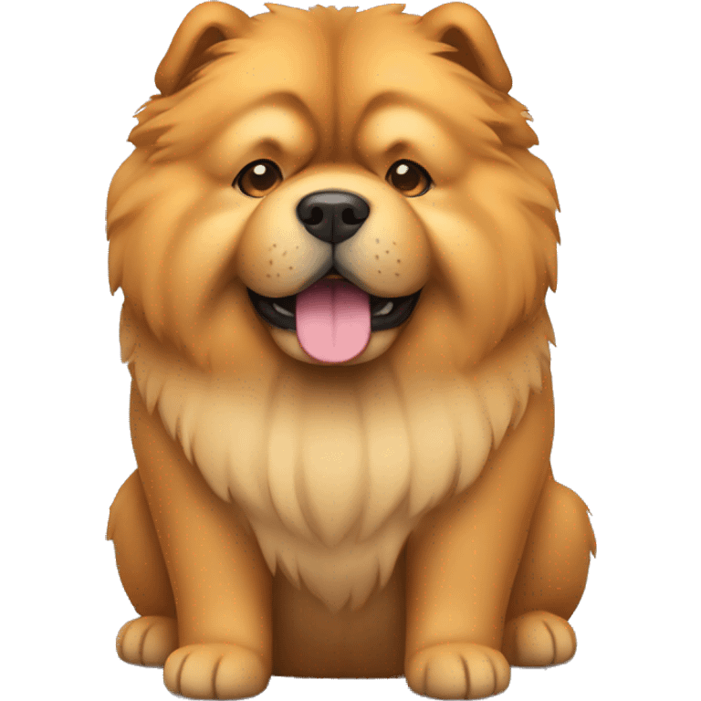 Chow chow dog  emoji