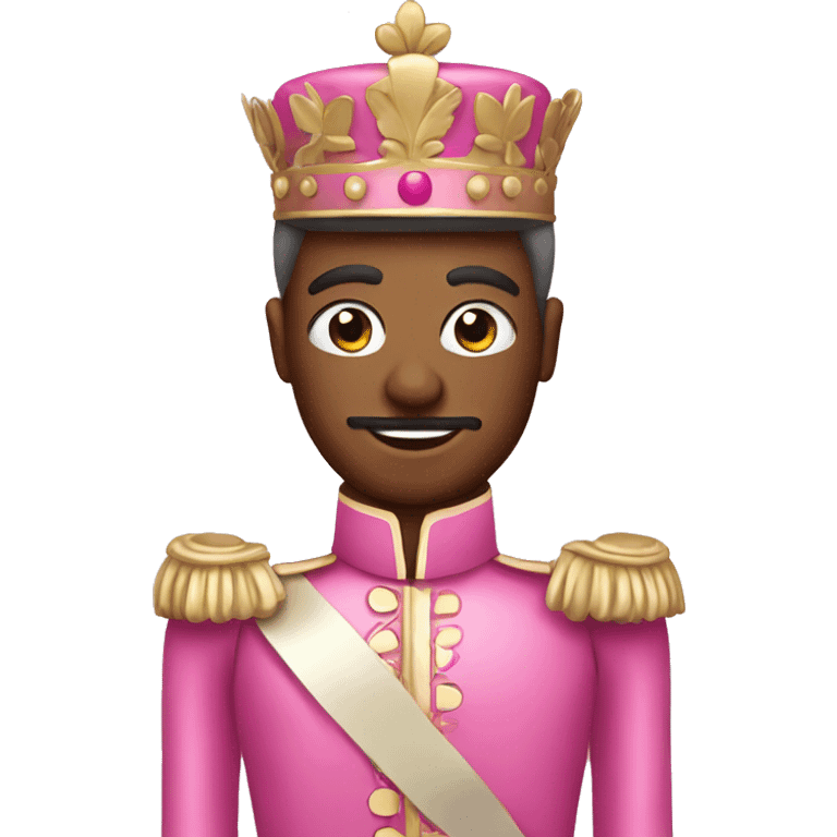 Pink nutcracker  emoji