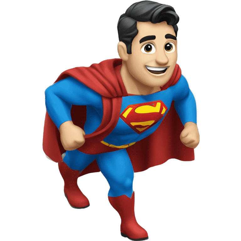 Superman as a roofing salesman emoji