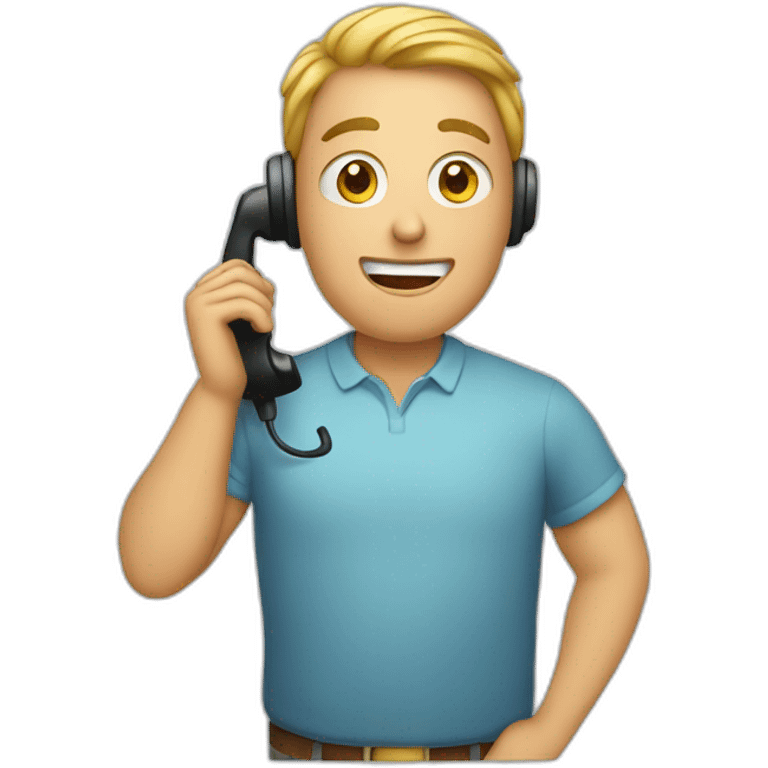 phone calling emoji